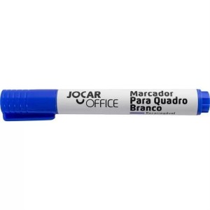 MARCADOR PINCEL QUADRO BRANCO RECARREGAVEL AZUL