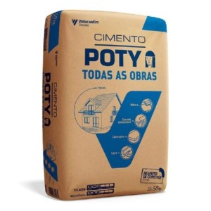 CIMENTO  TODAS AS OBRAS POTY SC/50KG POTY CIMENTOS