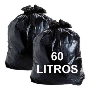 SACO DE LIXO 60L REFORÇADO M 100 UNID