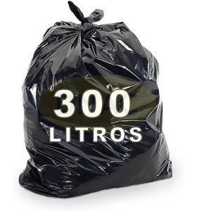 SACO DE LIXO 300L REFORÇADO M 100 UNID