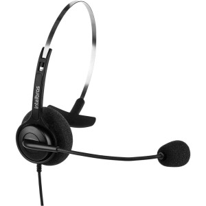 HEADSET PARA TELEFONE PRETO CHS 40 RJ9 - INTELBRAS