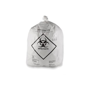 SACO PARA LIXO ECO BRANCO 300L INFECTANTE - ECOMAX