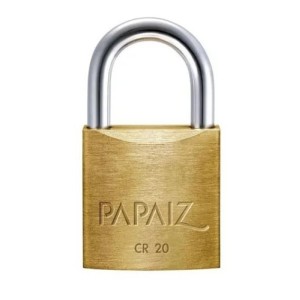 CADEADO DE LATAO MACICO CR 20MM - PAPAIZ