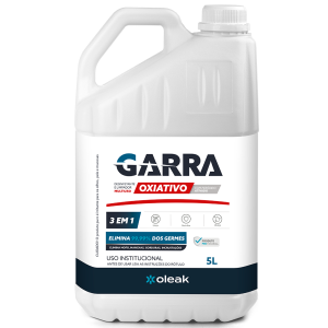 DESINFETANTE E LIMPADOR DETERGENTE OXIATIVO 5L - GARRA