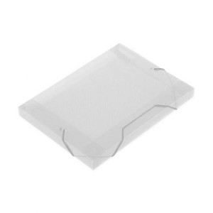 PASTA ABA ELASTICO PLASTICA 2CM CRISTAL