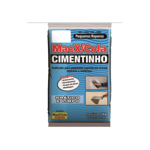 CIMENTO CINZA SC/1KG - MACX/COLA