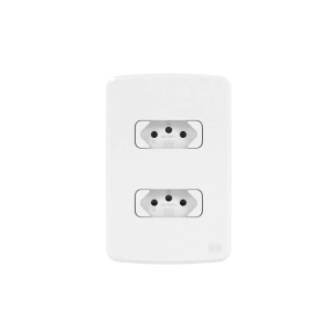 CONJ TOMADA 2P + T 20A BR PP + UN