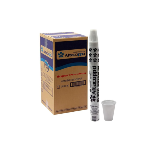 COPO DESCARTAVEL 80 ML BRANCO - ALTACOPPO
