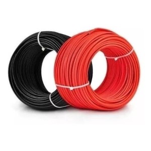 CABO SOLAR; 1KV; COBRE ESTANHADO FLEXIVEL, 4MM PRETO