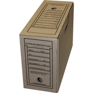 ARQUIVO MORTO PEQUENO 342 X 145 X 250 KRAFT