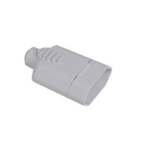 PINO FEMEA BIPOLAR 10A CINZA ILUMI  -  REF 1429