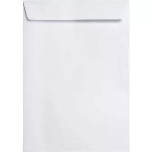 ENVELOPE SACO BRANCO 265X360MM VIA BRASIL