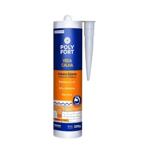 VEDA CALHA 320G CINZA PULVITEC