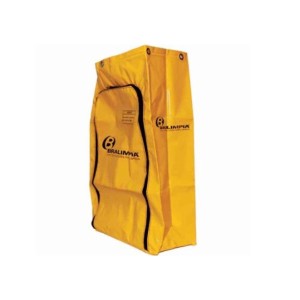 BOLSA AMARELO 90L C/ZIPER - BRALIMPIA