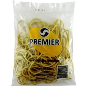 ELASTICO AMARELO C/ 120UN - PREMIER